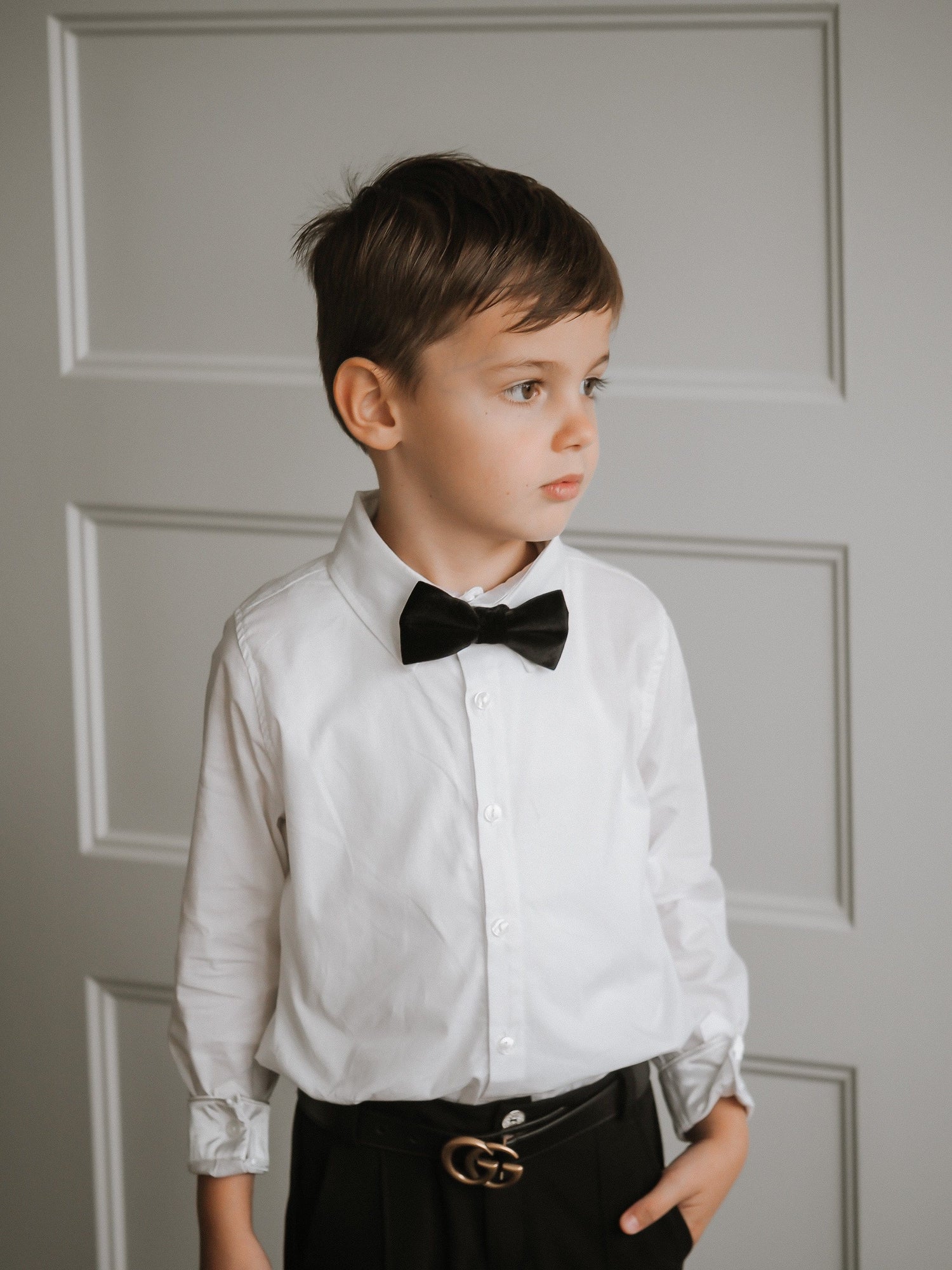 Tuxedo Shirt and Pants Set - Petite Maison Kids