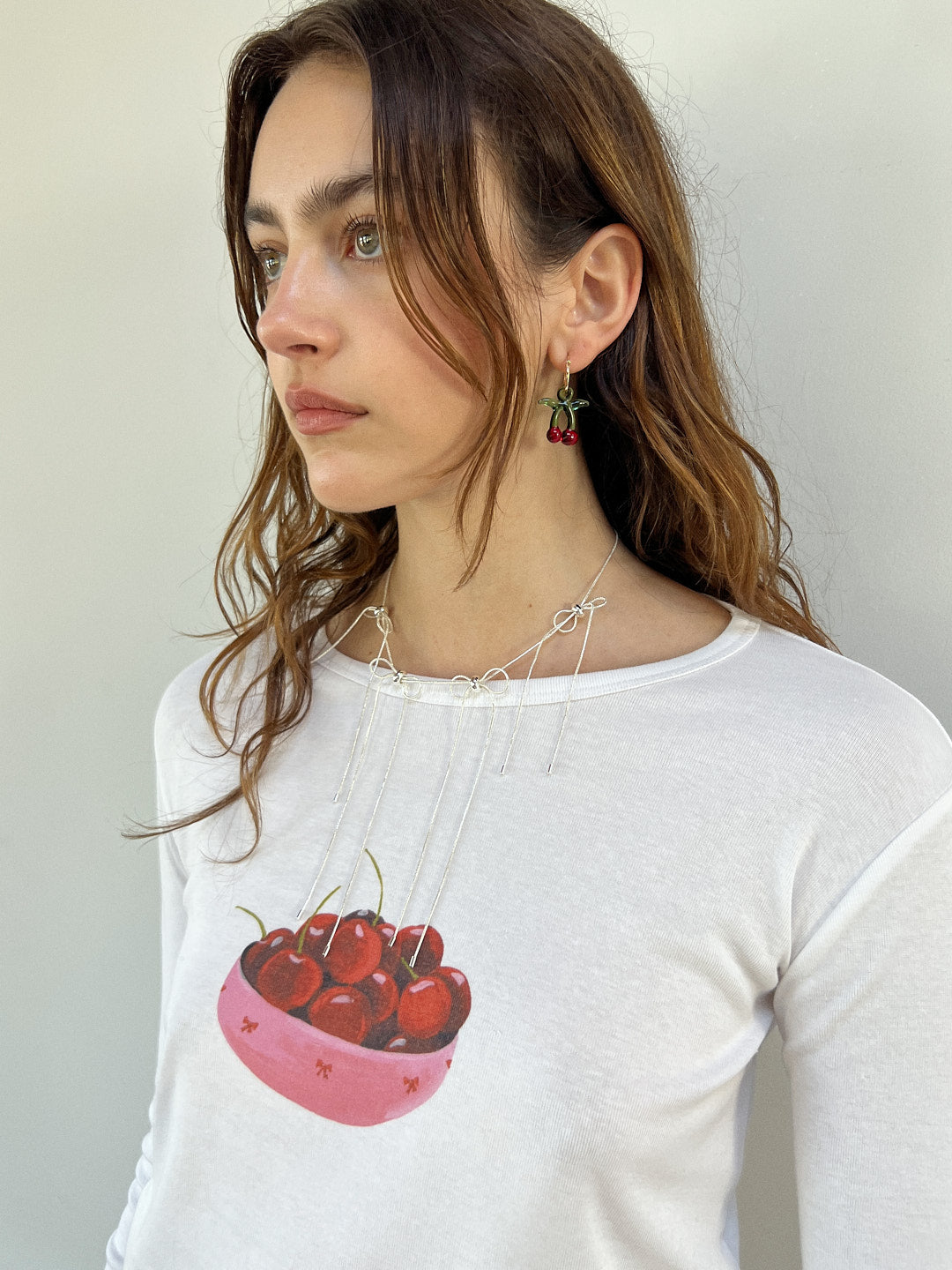 Cherry Hoops | Red