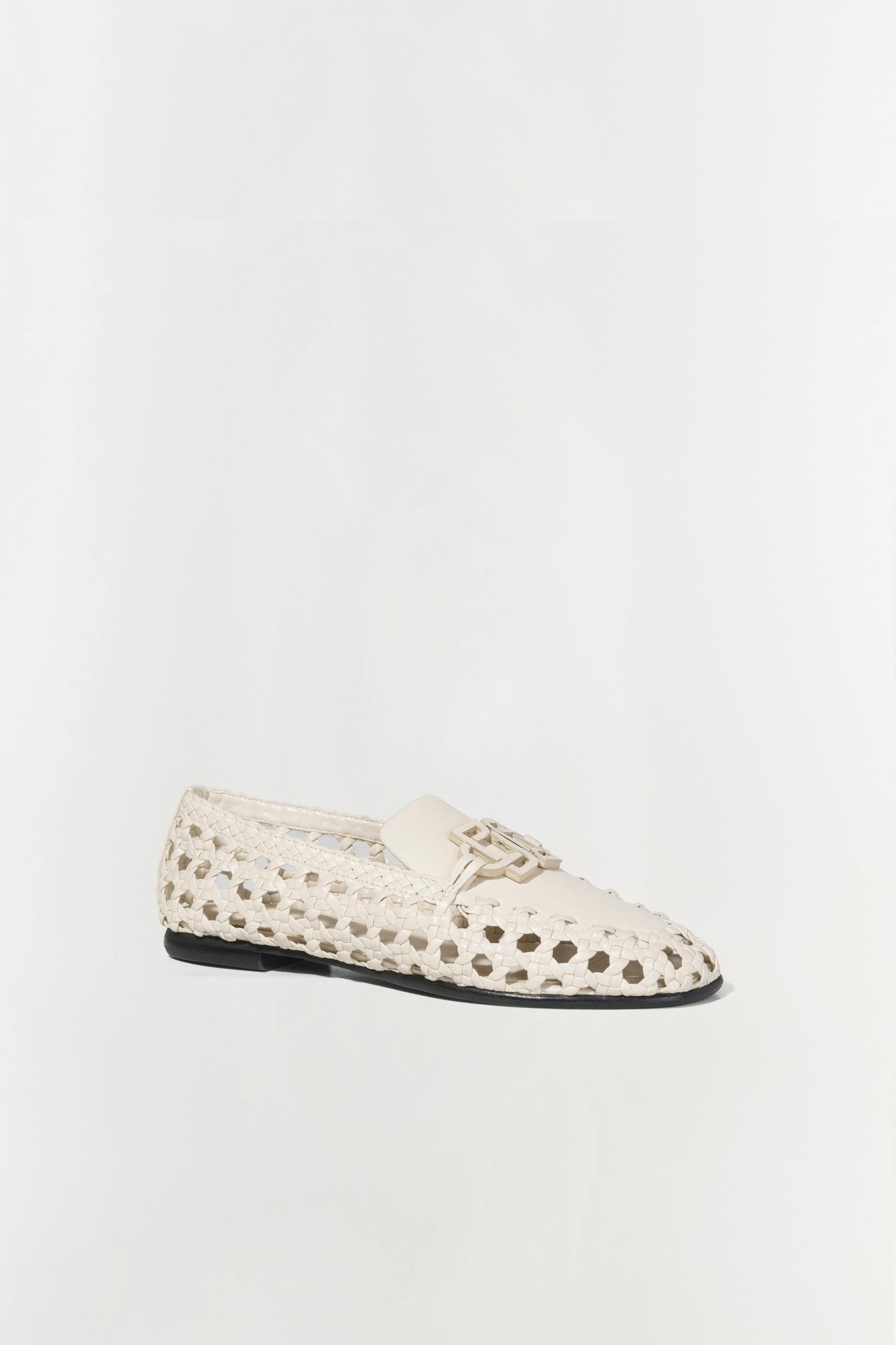 Womens | Dion Woven Loafer | Cream