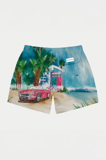 Beach House Swim Short | Blue