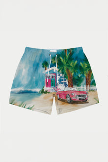 Beach House Swim Short | Blue