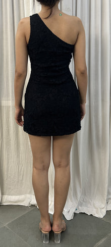 Hemant & Nandita | Poly Short Dress | Black