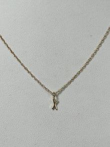 Initial Necklace | 10K Yellow Gold