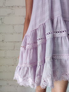 Hemant & Nandita | Mara Short Dress | Lavender
