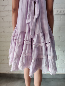 Hemant & Nandita | Mara Short Dress | Lavender