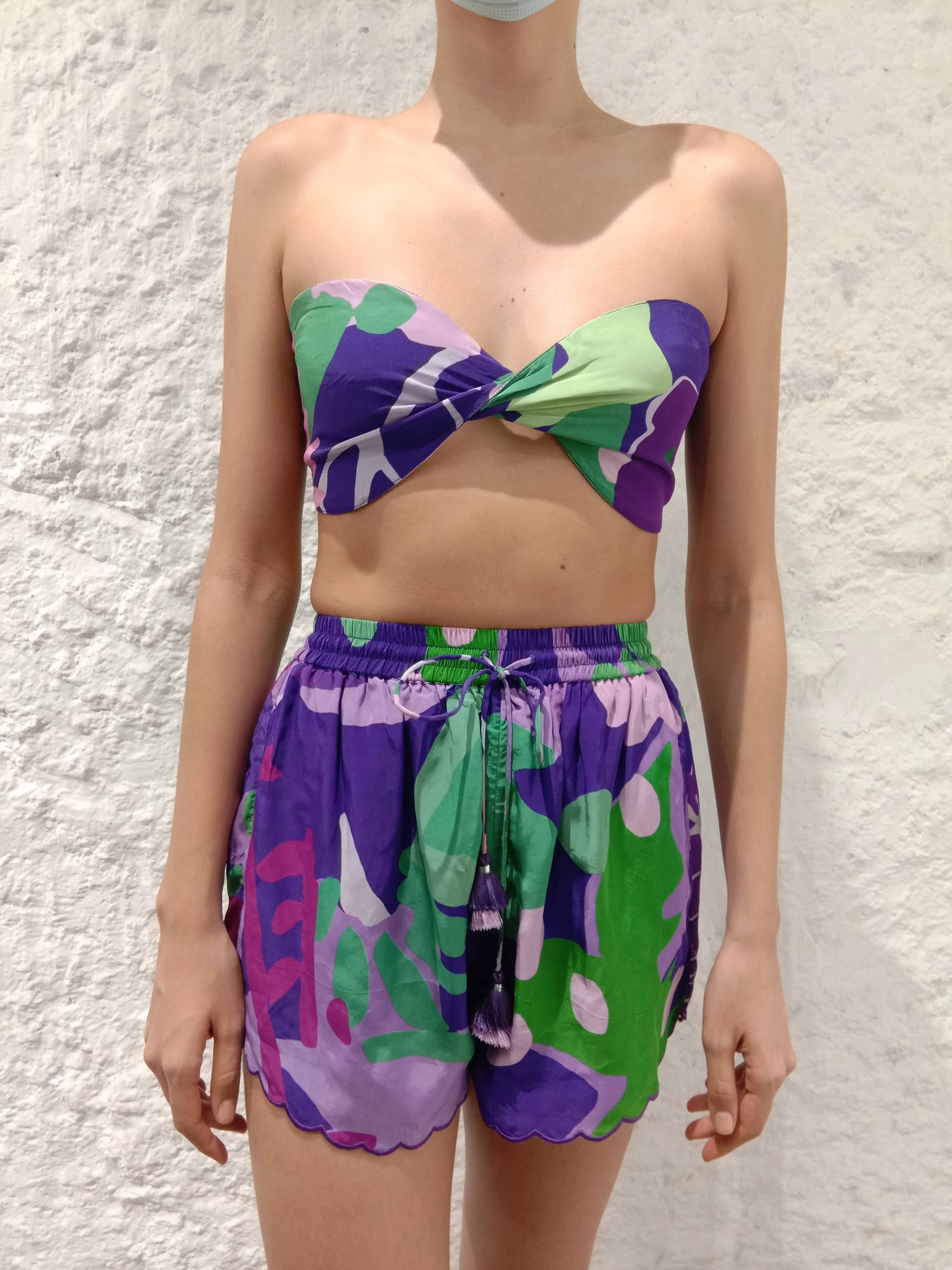 Rococo Sand | Aerin Bandeau | Multicolor
