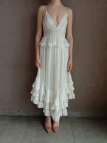 Rococo Sand | Tyra Long Dress | White
