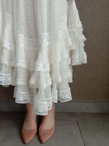 Rococo Sand | Tyra Long Dress | White