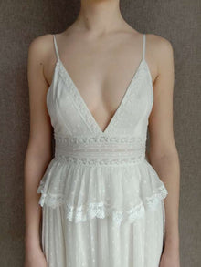 Rococo Sand | Tyra Long Dress | White