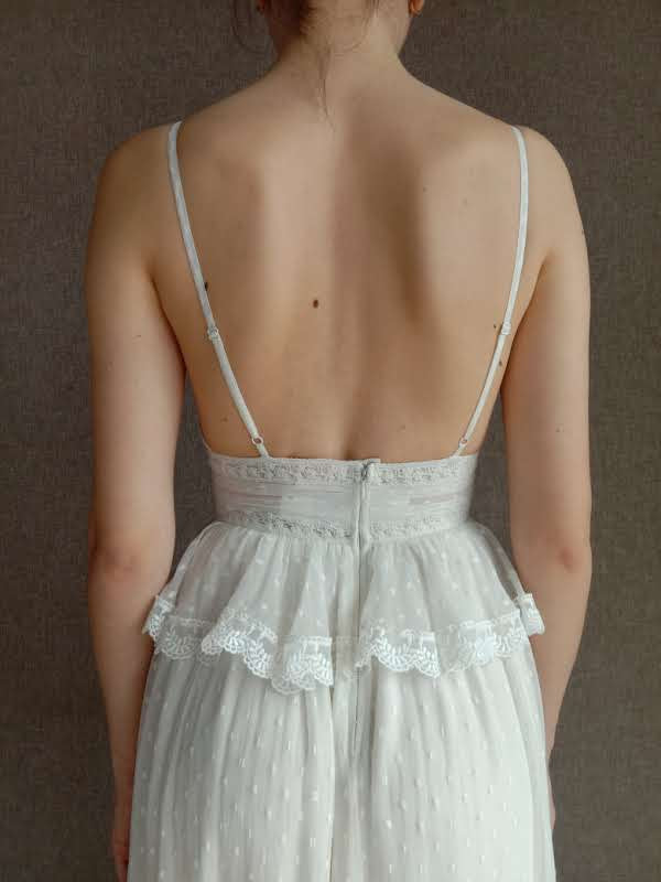 Tyra Long Dress | White