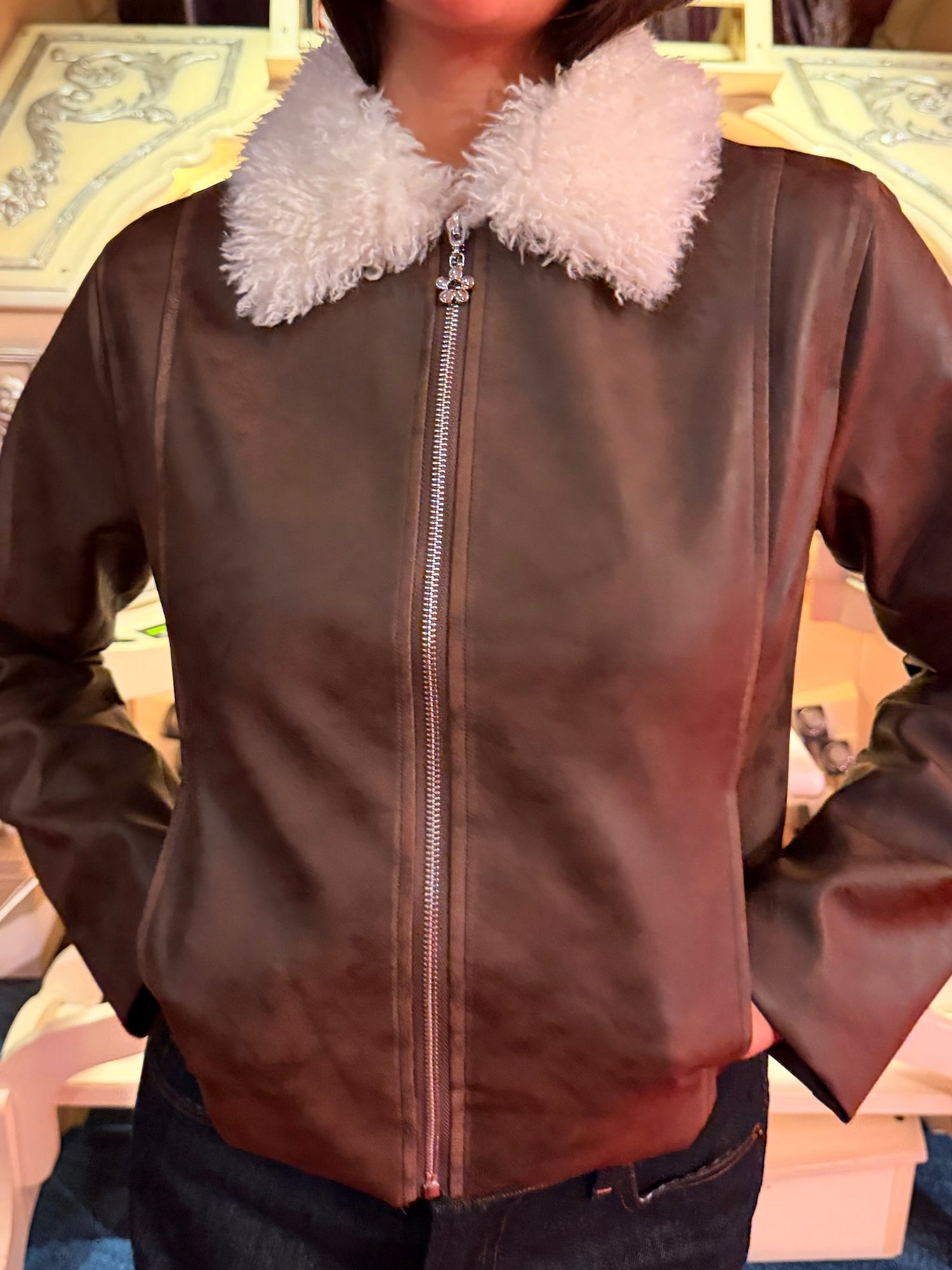 Shyla Jacket | Washed Brown