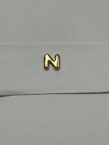 Tiny Bubble Tea Stud | 10K Yellow Gold