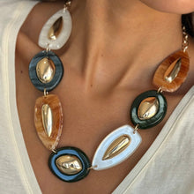 Multi Color Resin Necklace - Adina's Jewels