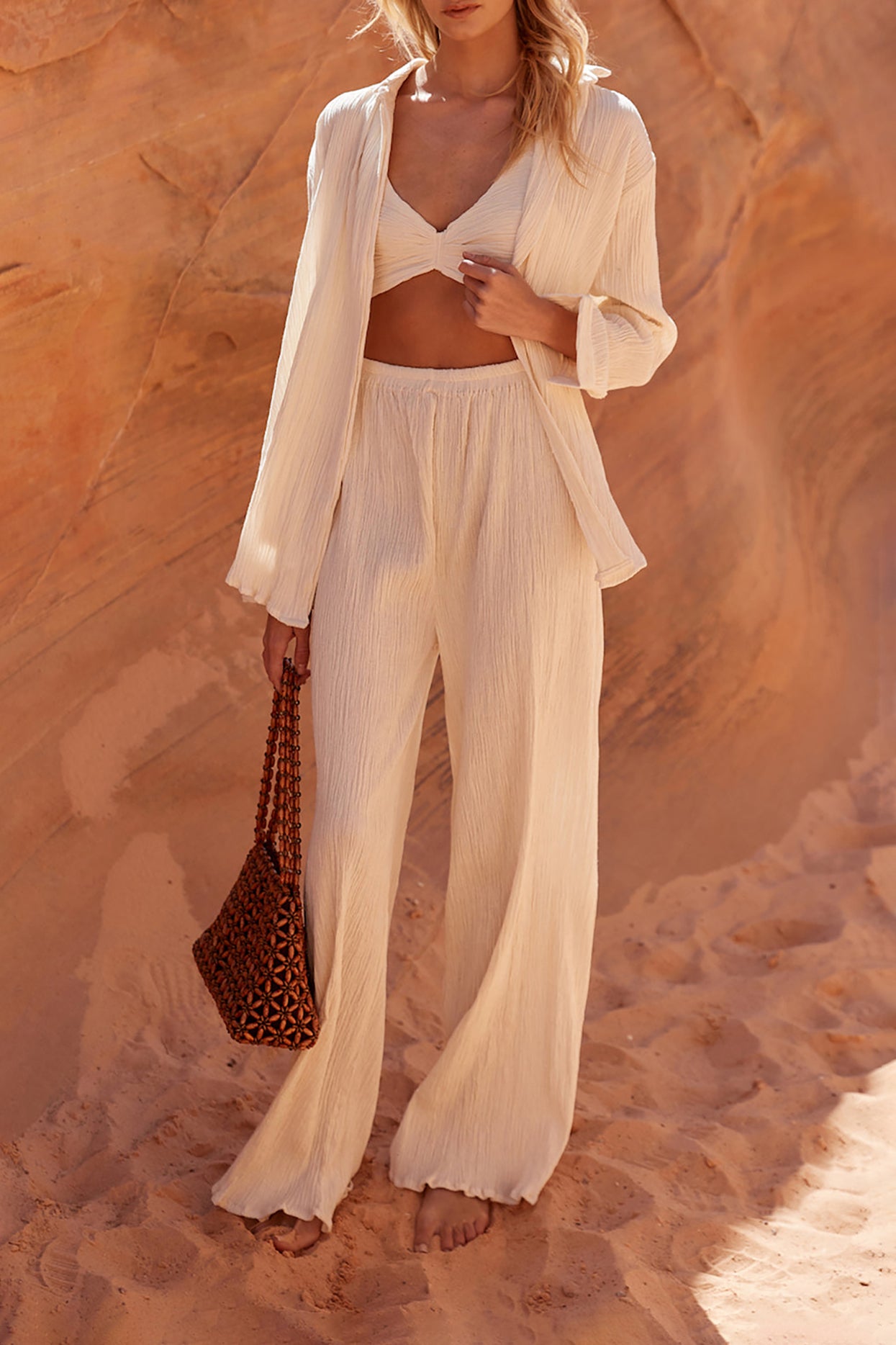 Flow Pant | Cream