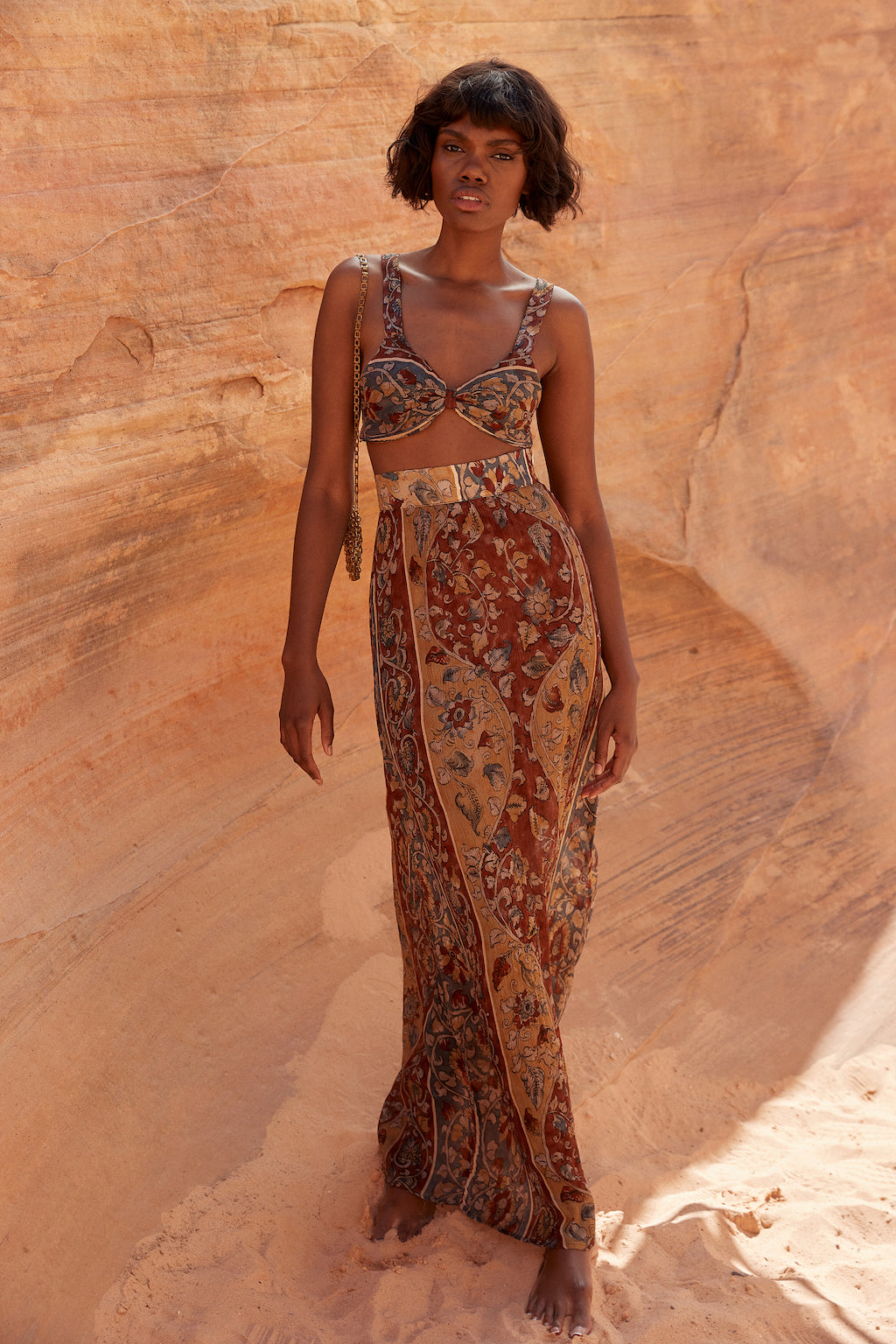 Iris Skirt | Ornamental Floral
