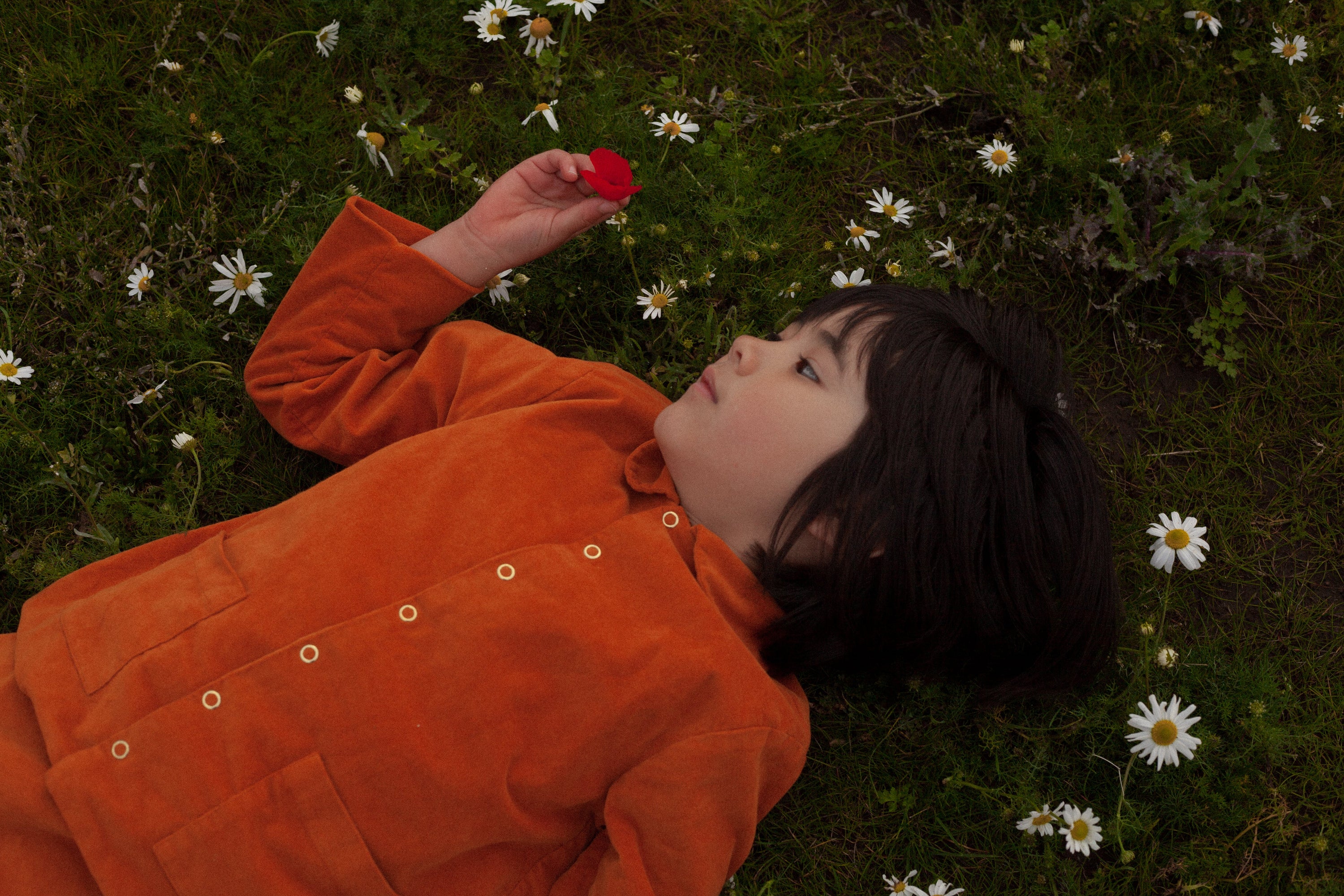 Unisex | Organic Cotton Velvet Jacket | Raw Sienna