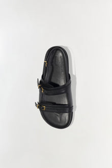 Womens | Carey Leather Sport Sandal | Black