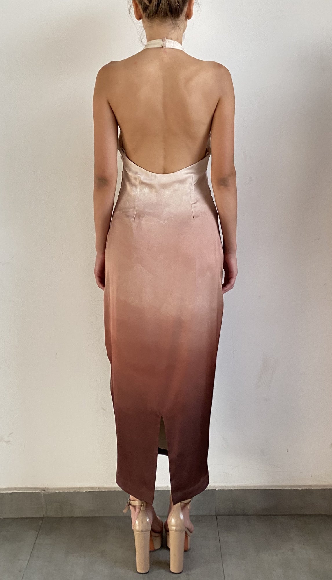 Rococo Sand | Kara Midi Dress | Ombre