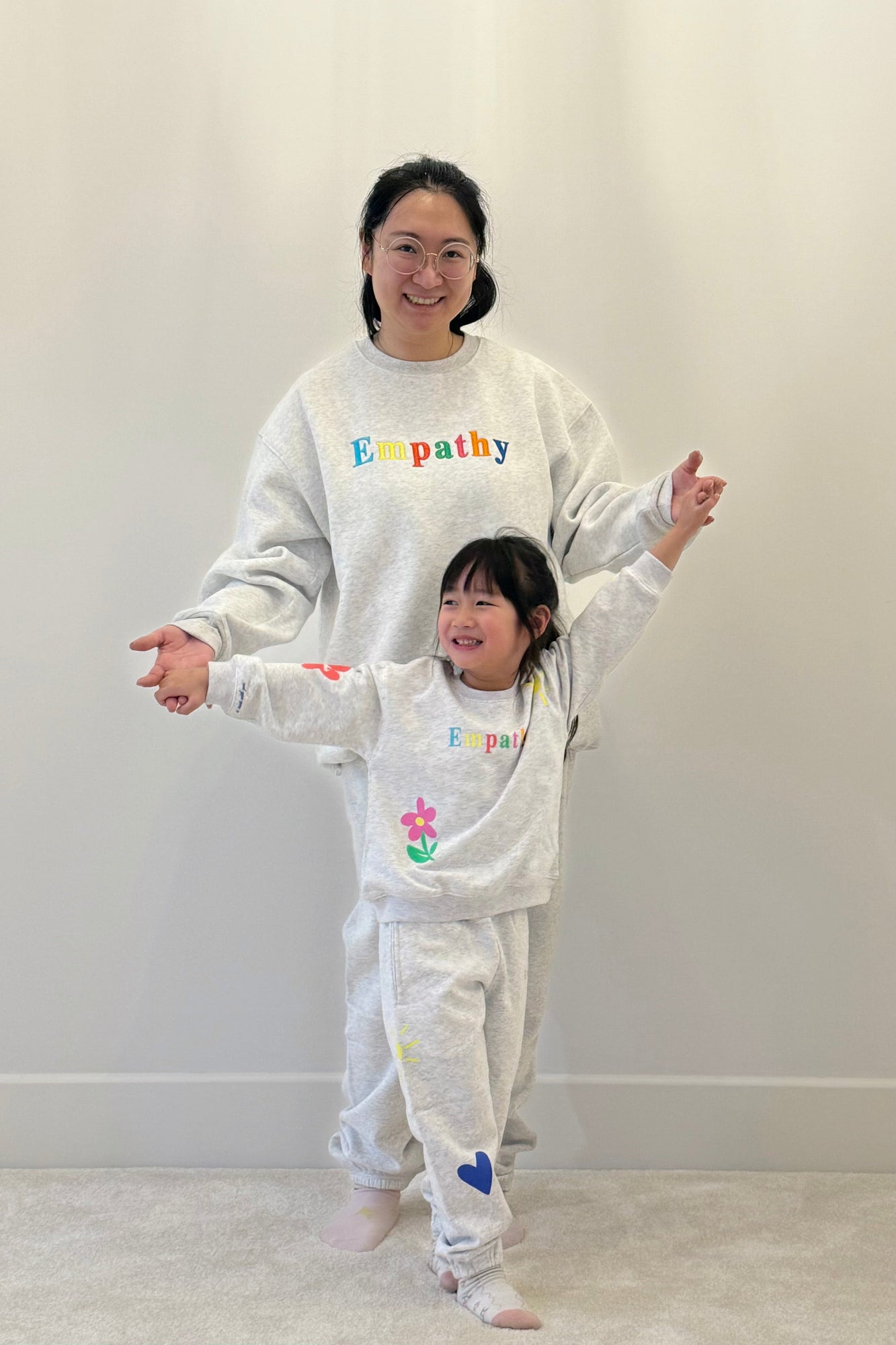 Empathy Always Mini Sweatpants | Grey