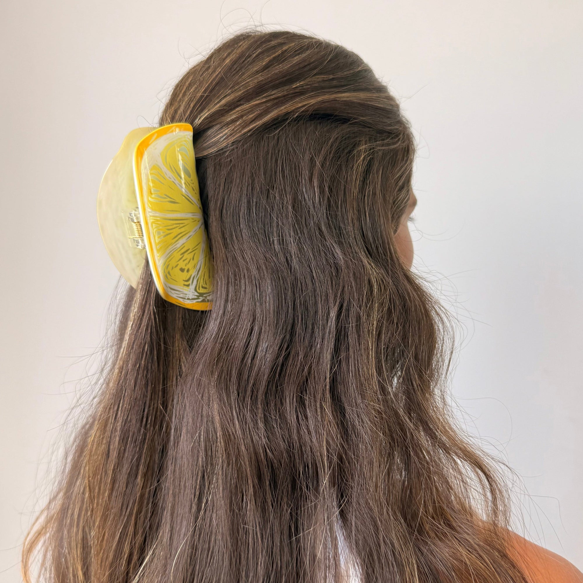 Lemon Slice Hair Claw Clip - Adina's Jewels