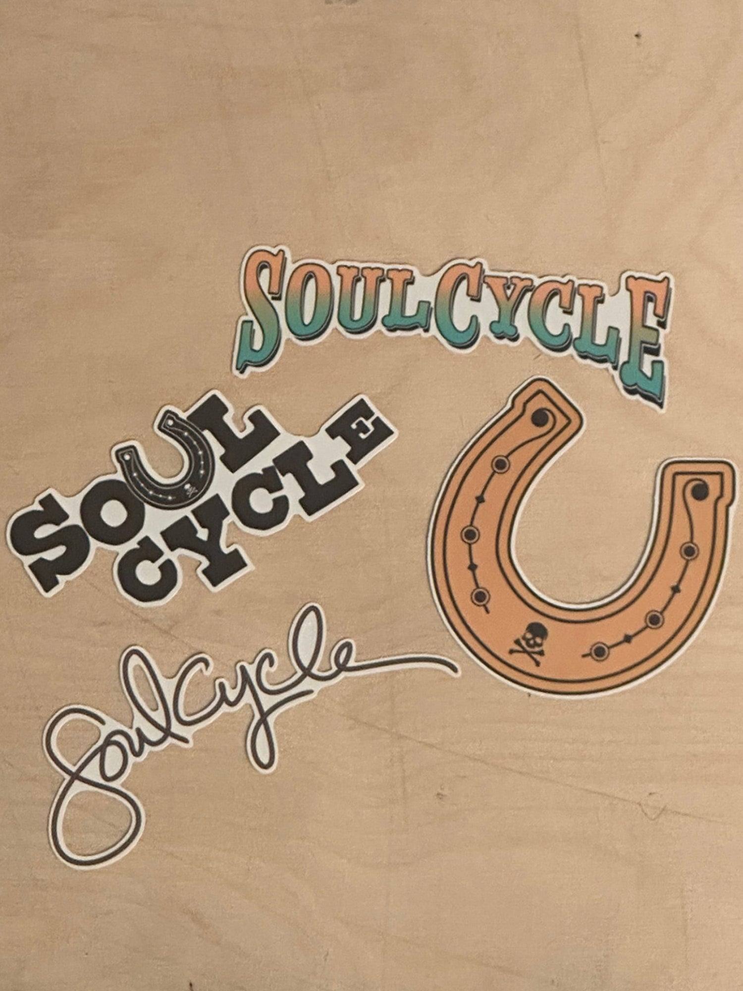 Soul by SoulCycle | Rodeo Collection Sticker Set | Multi