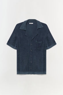 Mens | Ozzie Terry Knit Shirt | Steel