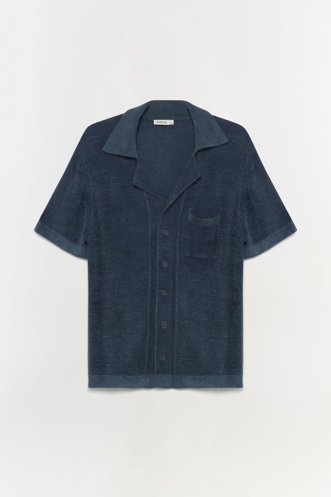 Mens | Ozzie Terry Knit Shirt | Steel