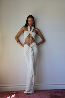 Amara Wrap Skirt | Cream