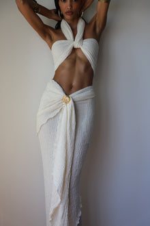 Amara Wrap Skirt | Cream