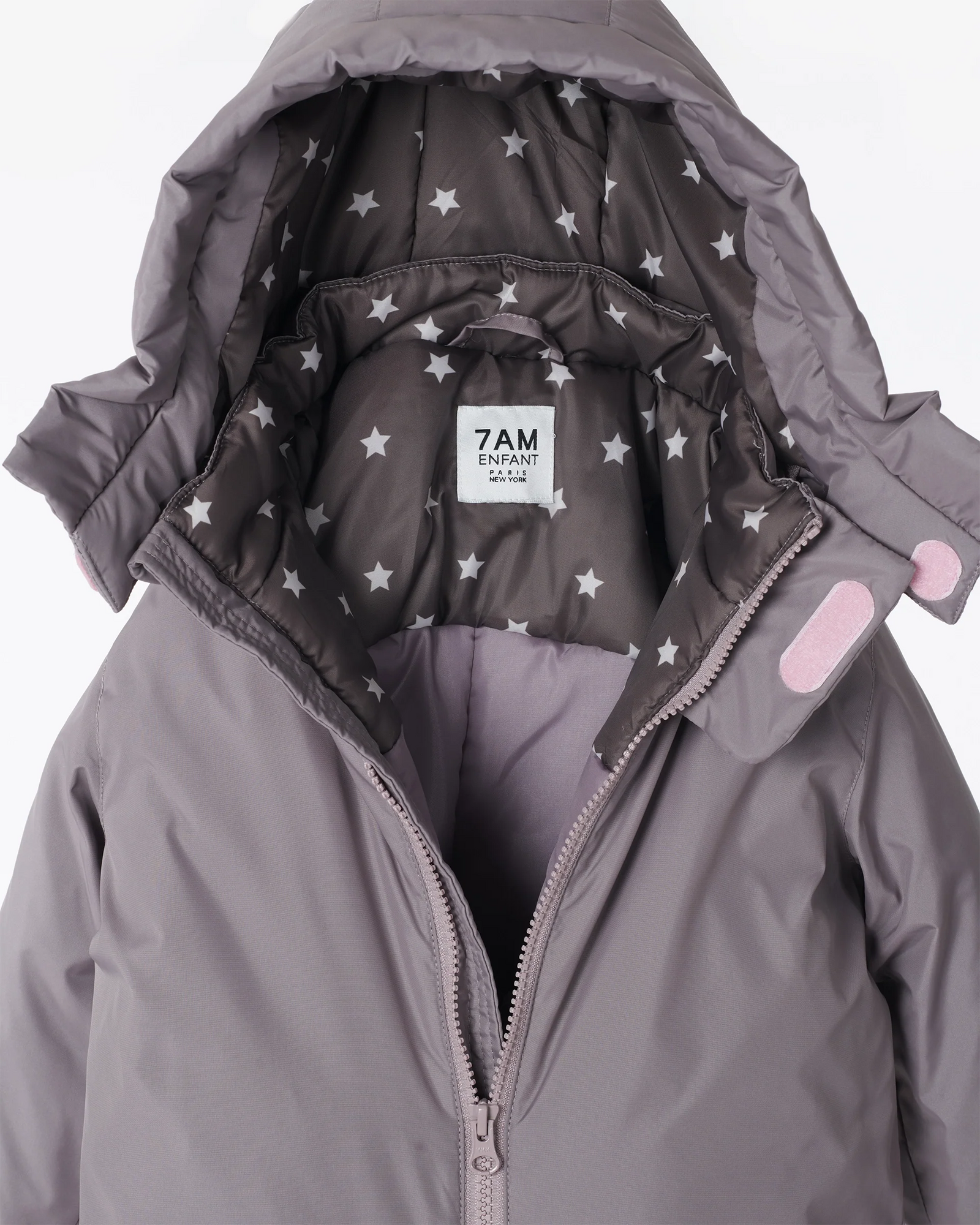 Snowsuit Nico | Print Ash Mauve