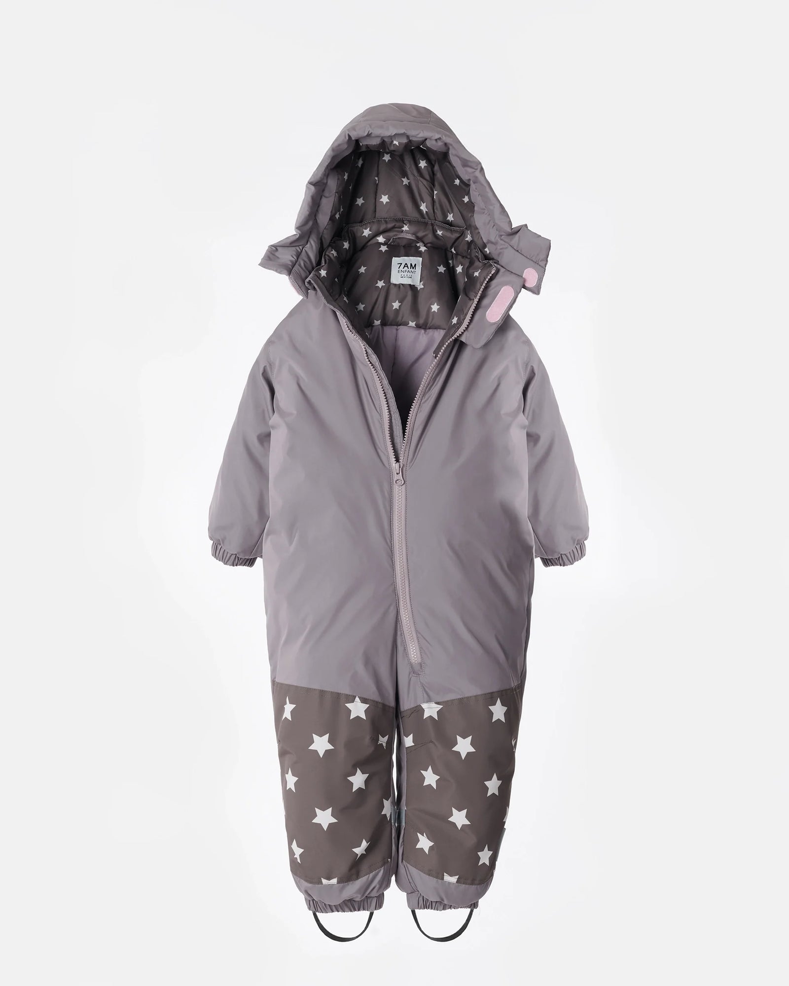 Snowsuit Nico | Print Ash Mauve