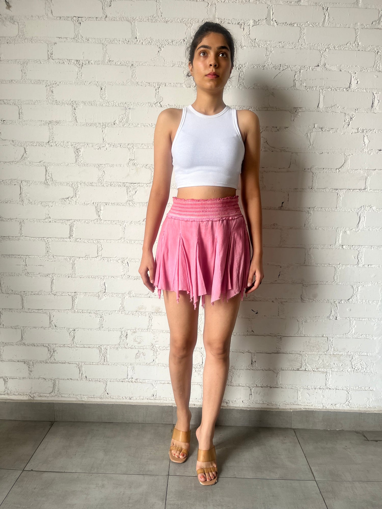 Rococo Sand | Short Skirt | Pink
