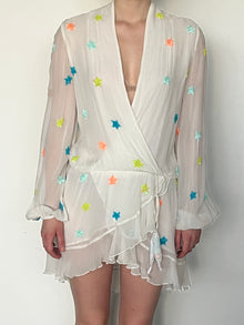 Rococo Sand | Astral Short Dress | White