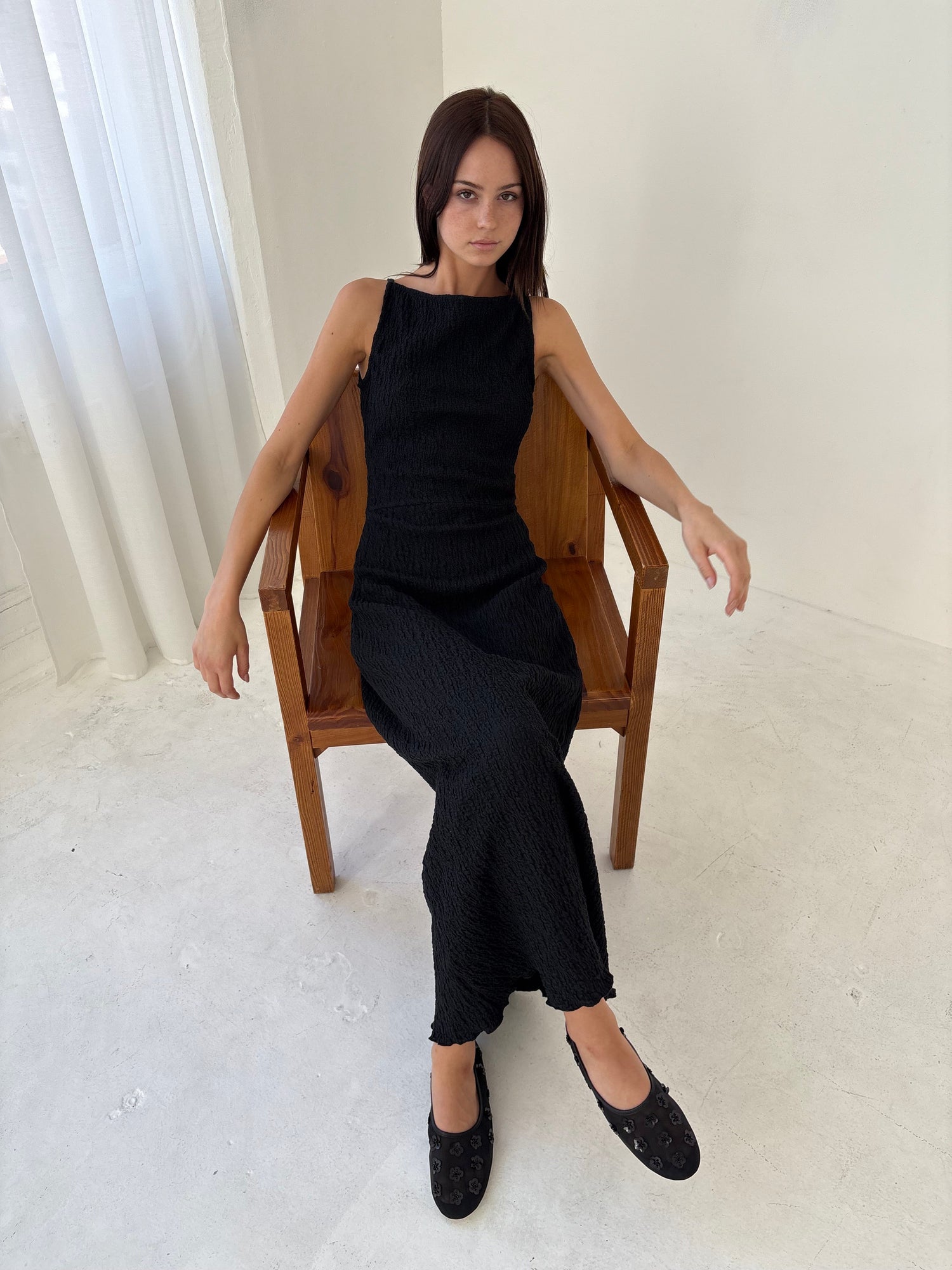 Eden Mesh Flat | Obsidian Black