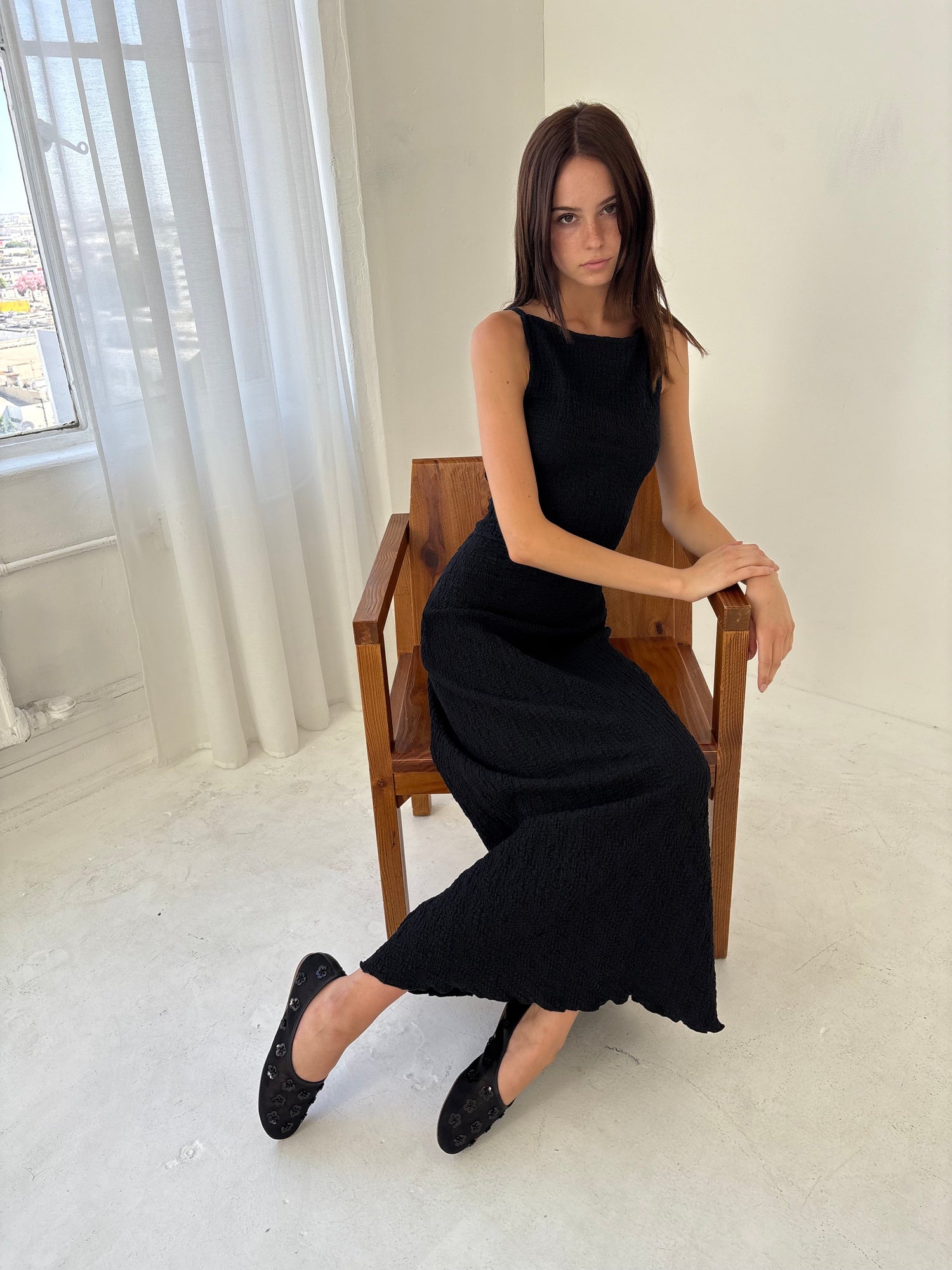 Eden Mesh Flat | Obsidian Black