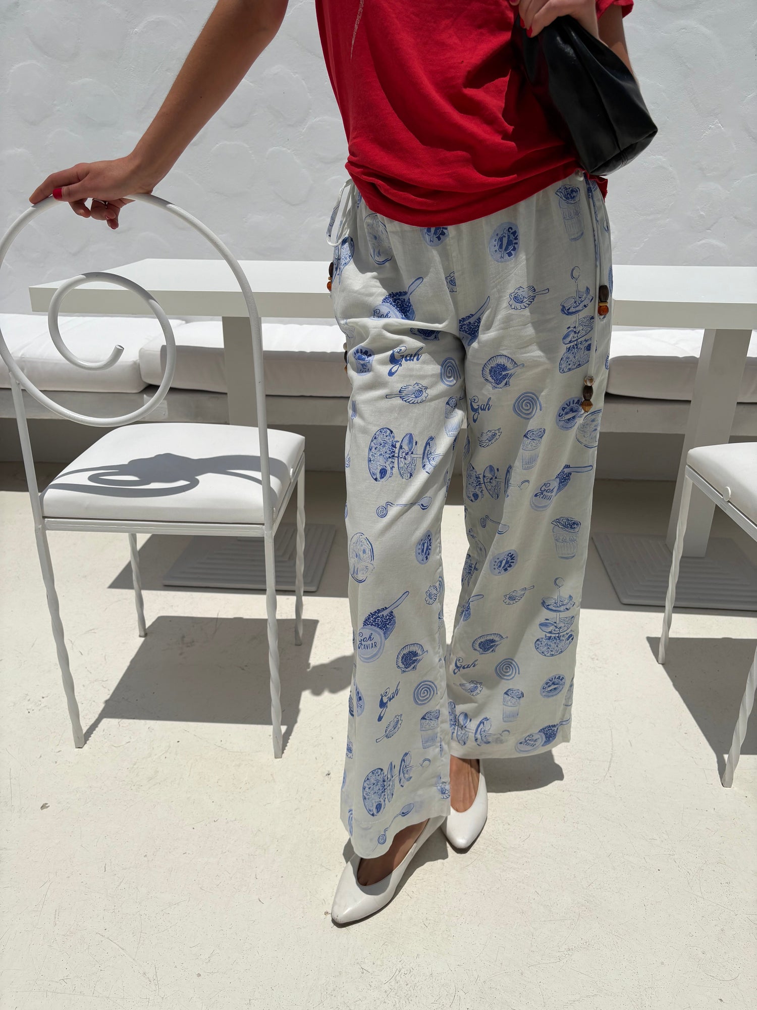 Nora Pant | Caviar Dreams Blue Multi