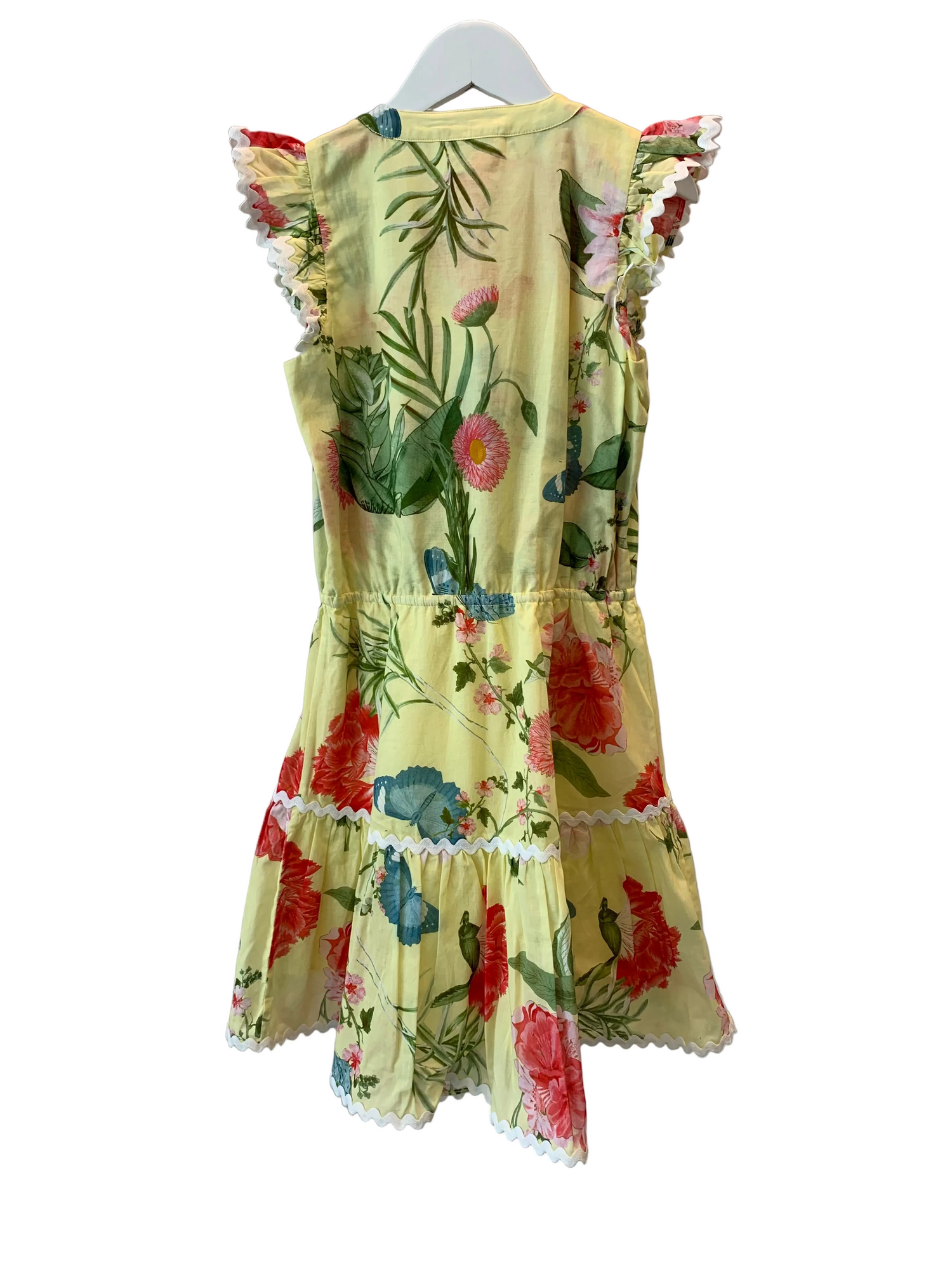 layered mini dress in monarch Layered Mini Dress in Monarch Print Mini Dress