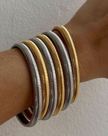 Mini Flex Snake Chain Bracelet | Gold