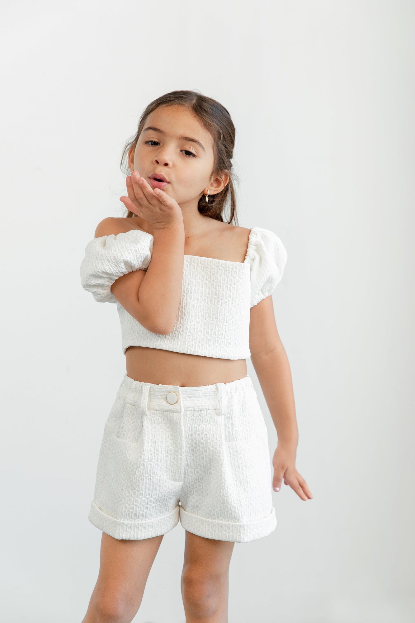Kids | Clara Shorts | White