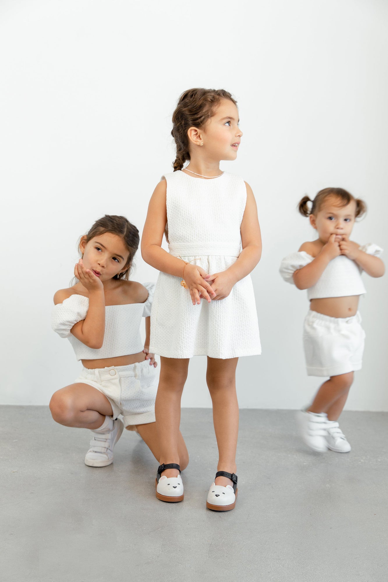 Kids | Allegra Dress | White