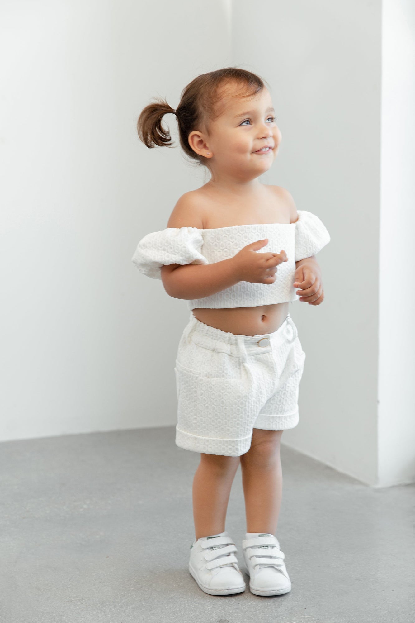 Kids | Clara Shorts | White