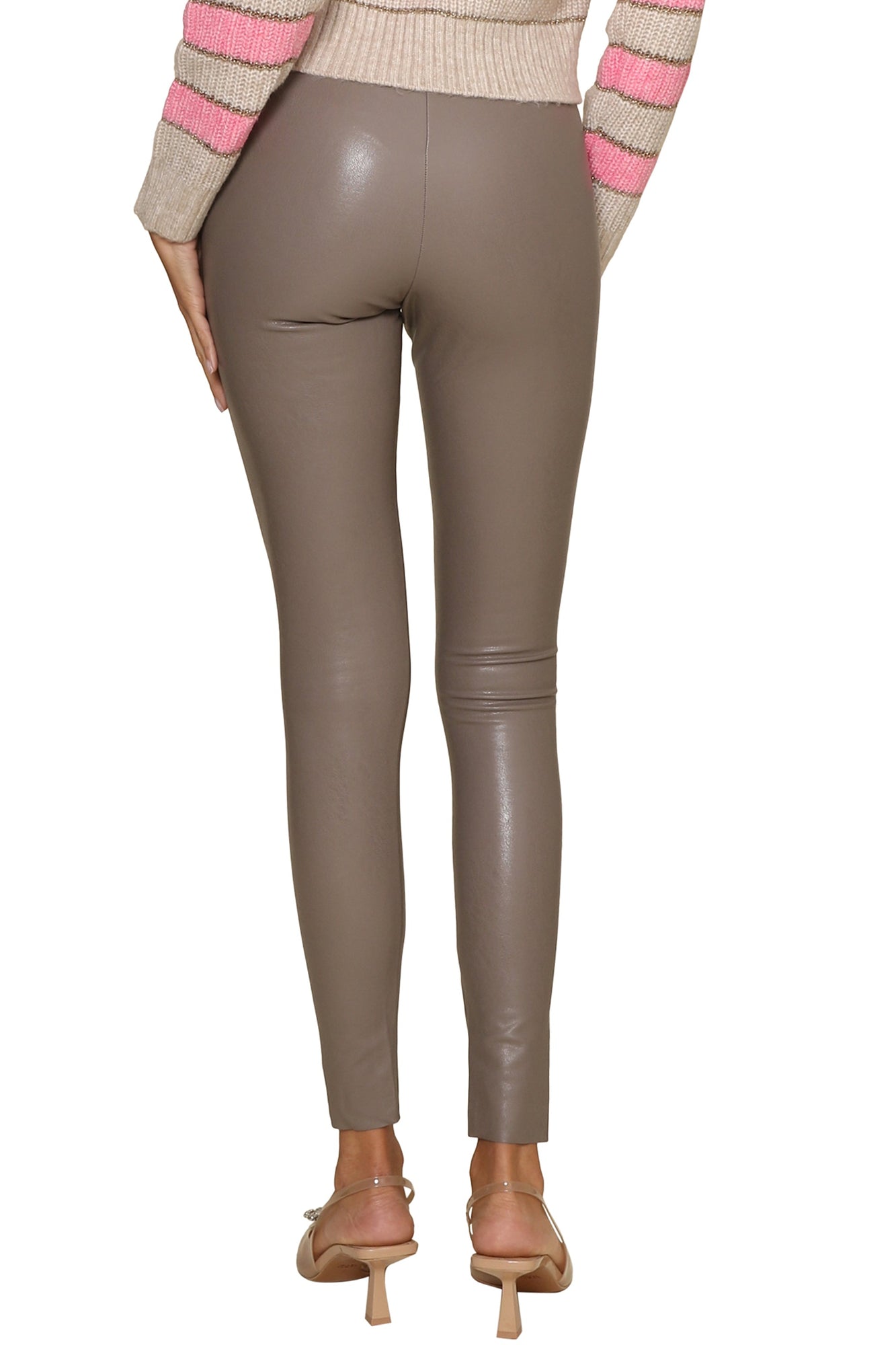 Commando | Faux Leather Leggings | Grey