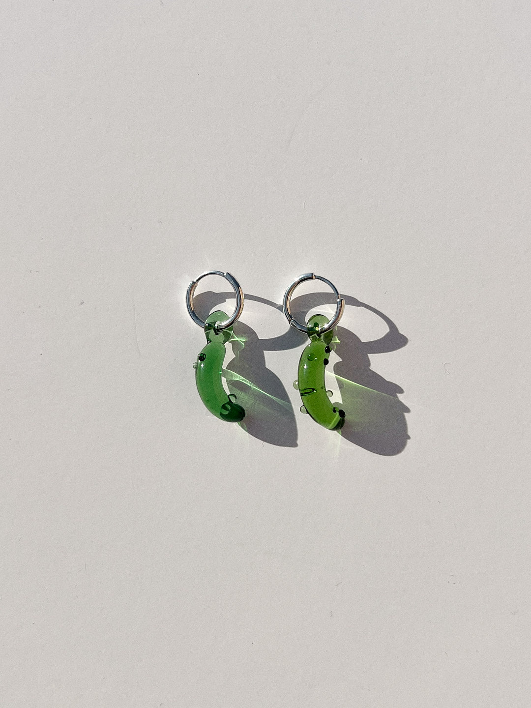 Pickle Hoops | Green x Silver