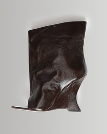 Womens | Reptile Leather Boot | Brown