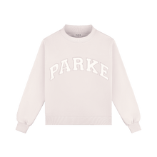 Varsity Mockneck | Lilac/White