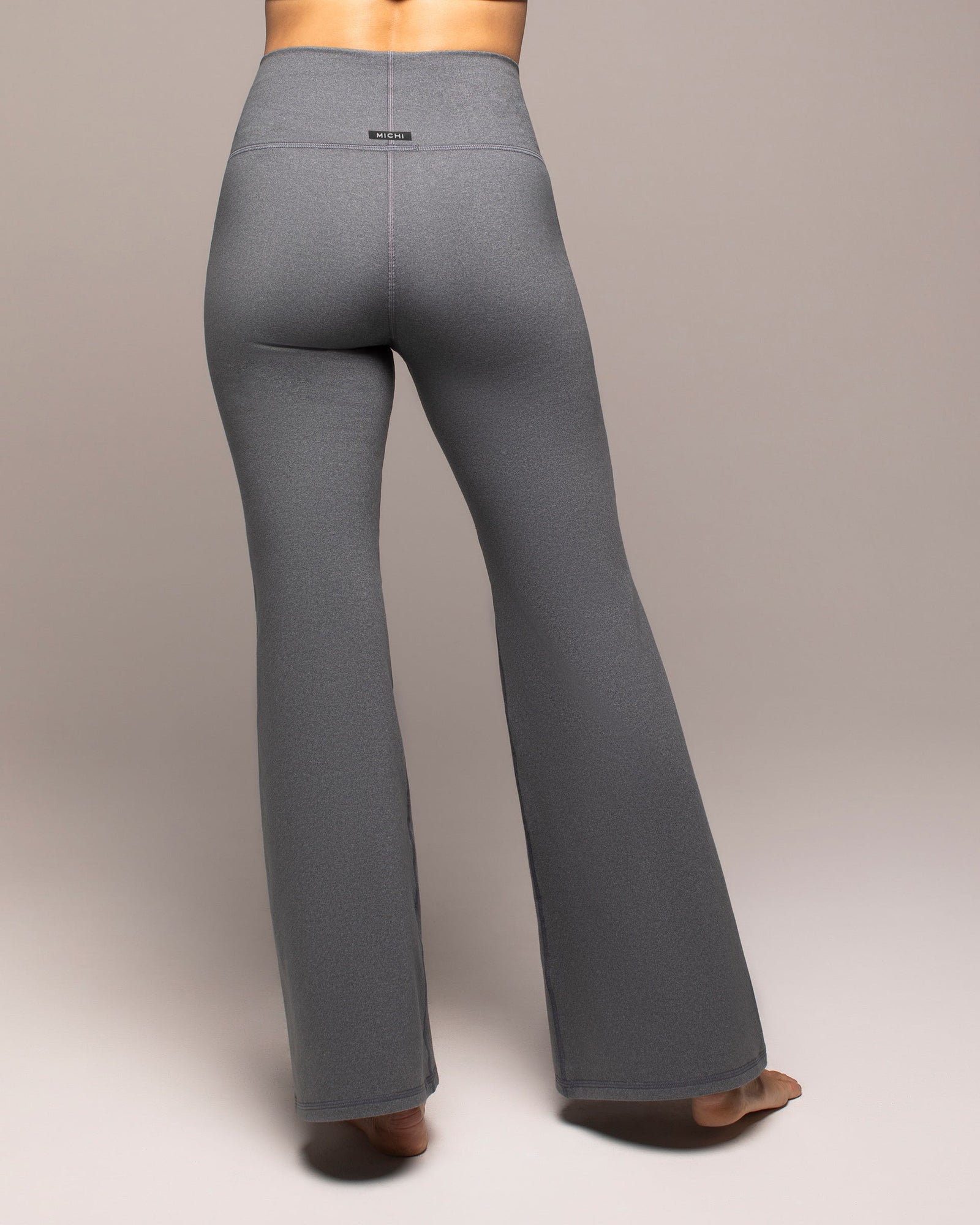Instinct Warm Compression Flared Legging | Granite Grey