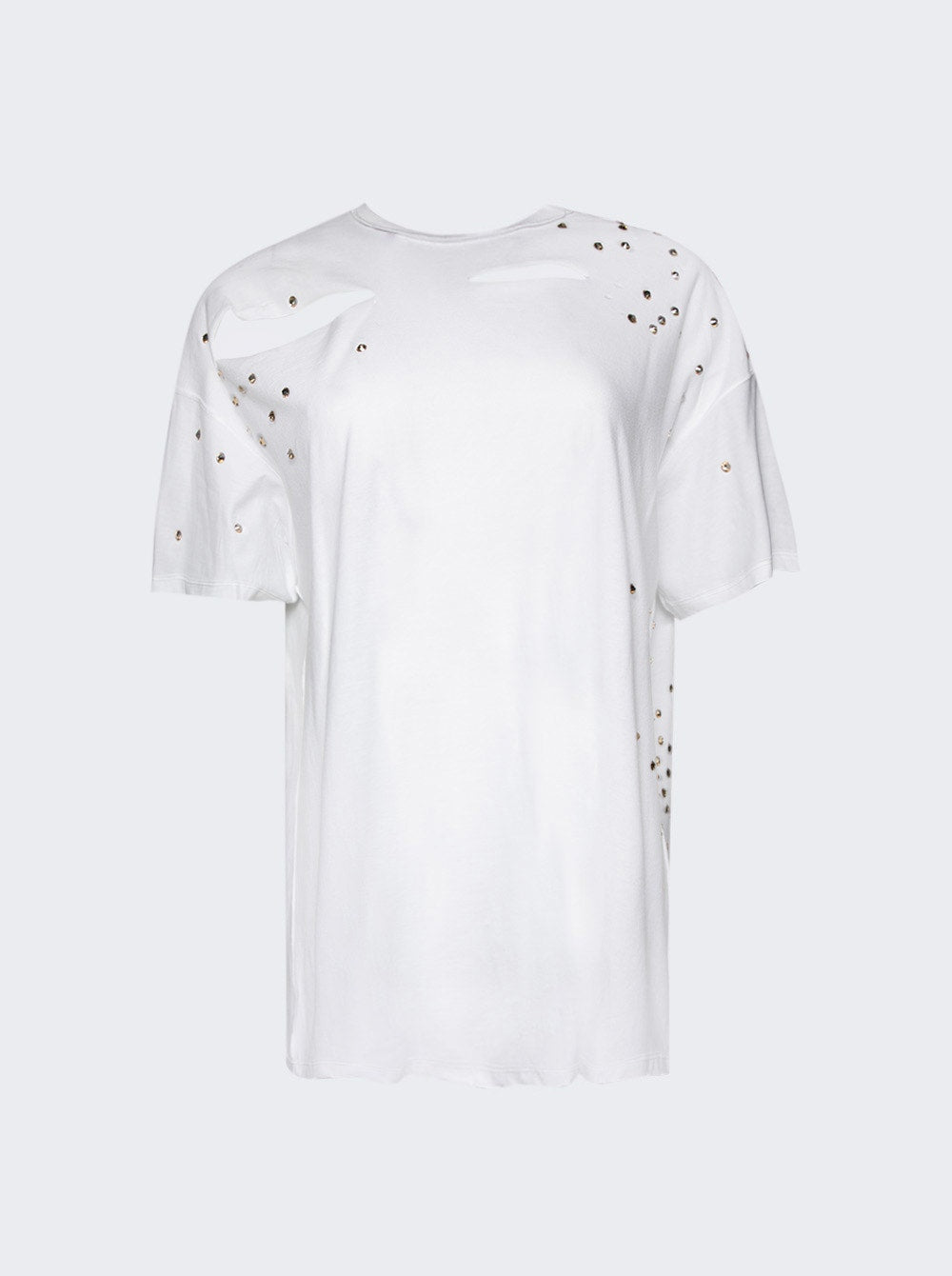 Women | Interior | The Diamante Mandy T-shirt | White