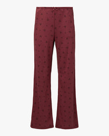 Pull-on Pants | Rouge/Dark Navy