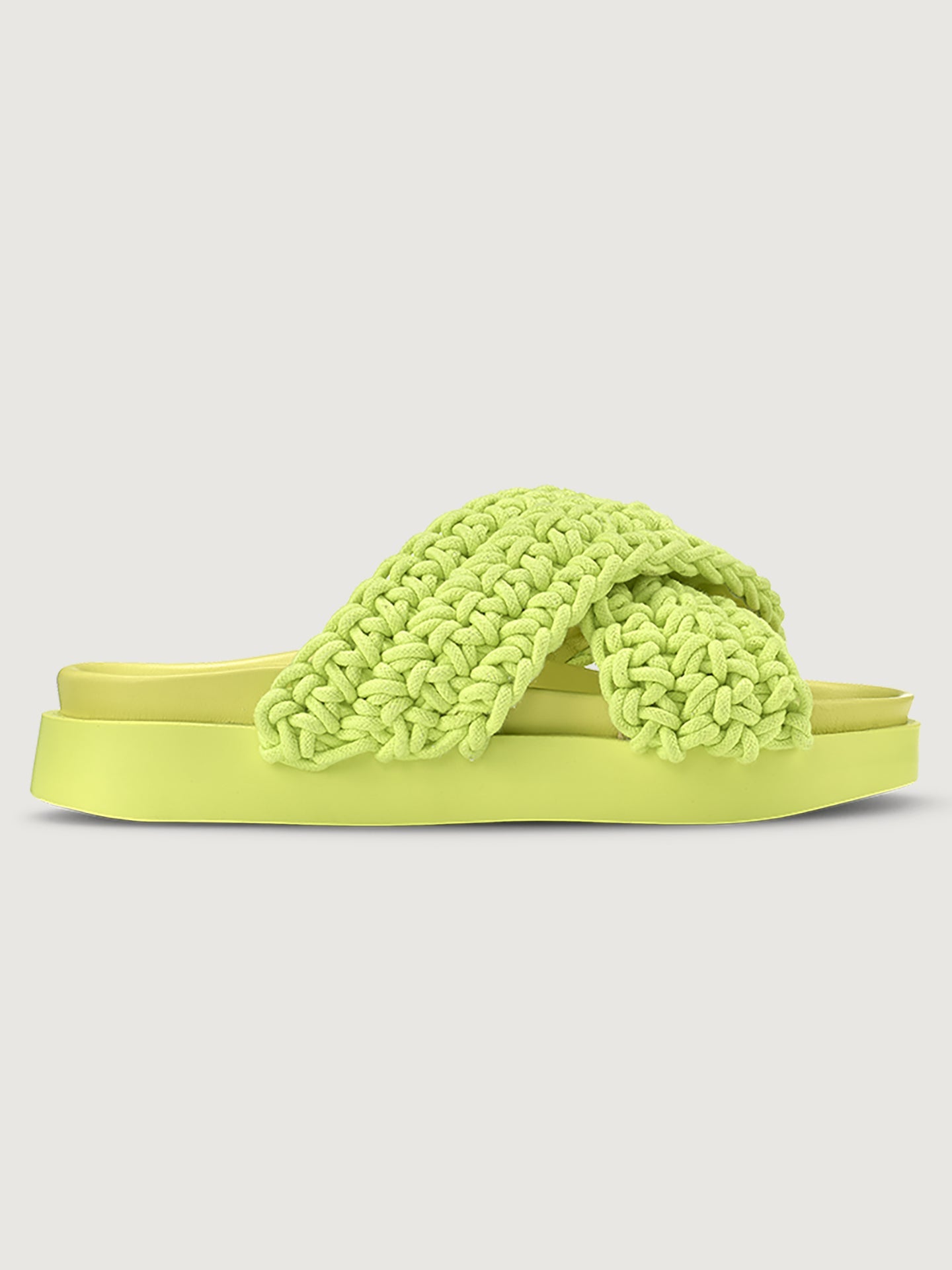 Inuikii | Woven Slide | Lime
