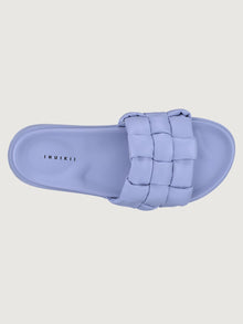 Inuikii | Padded Braided Slide | Purple